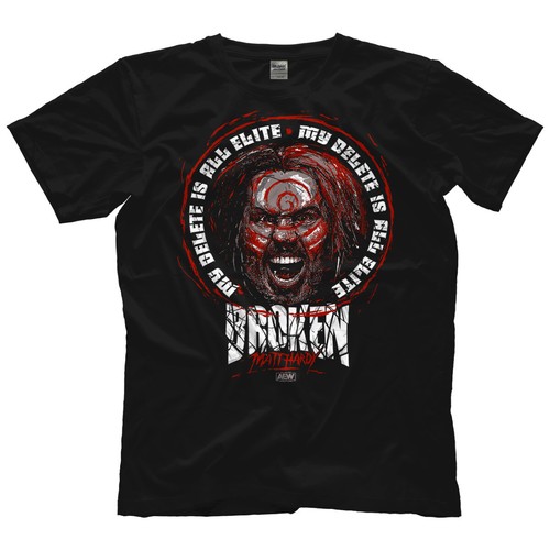 Maglietta ufficiale aew all - ufficiale,