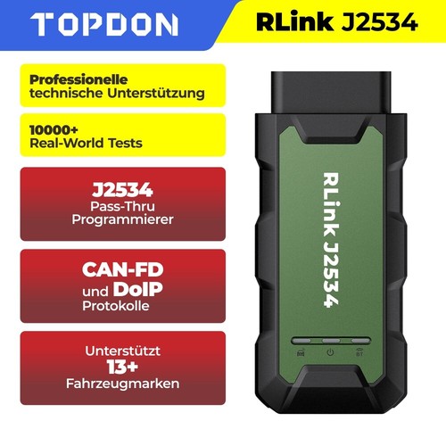 Topdon rlink j2534 - topdon,