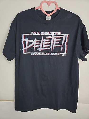 Maglietta all delete wrestling - maglietta,