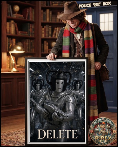 Cybermen delete poster who - cybermen,