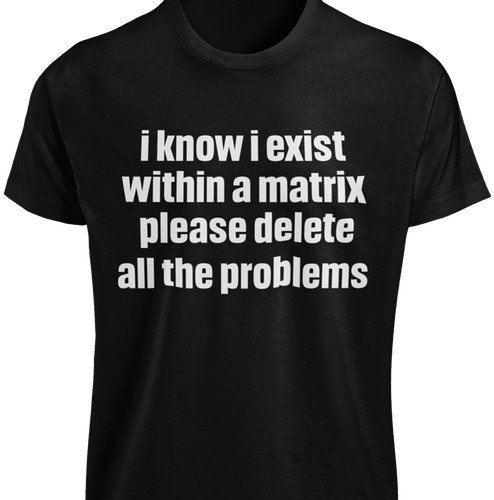 Shirt maglietta 3xl i - i, know