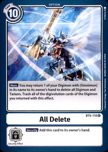 Digimon bt5 110 tutti - digimon,