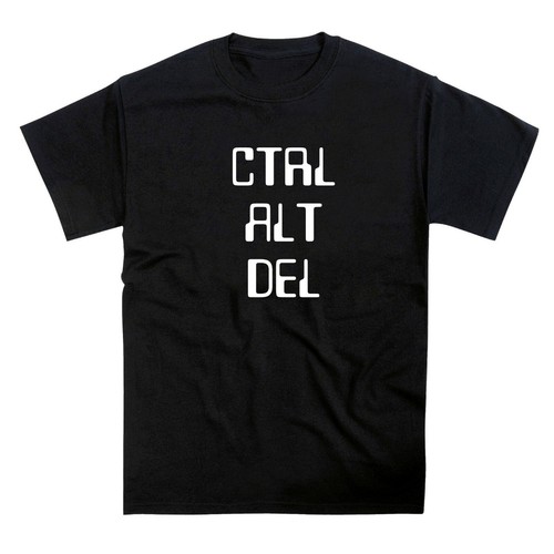 Maglietta ctrl alt elimina - maglietta,